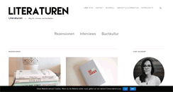 Desktop Screenshot of literatourismus.net